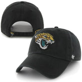 47 Brand Jacksonville Jaguars New Logo Clean-Up Adjustable Slouch Hat Black | 47 brand