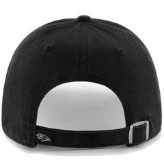 47 Brand Baltimore Ravens Clean Up Adjustable Hat Black | 47 brand