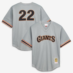 Will Clark San Francisco Giants Mitchell & Ness Authentic Batting Practice Jersey - MLB