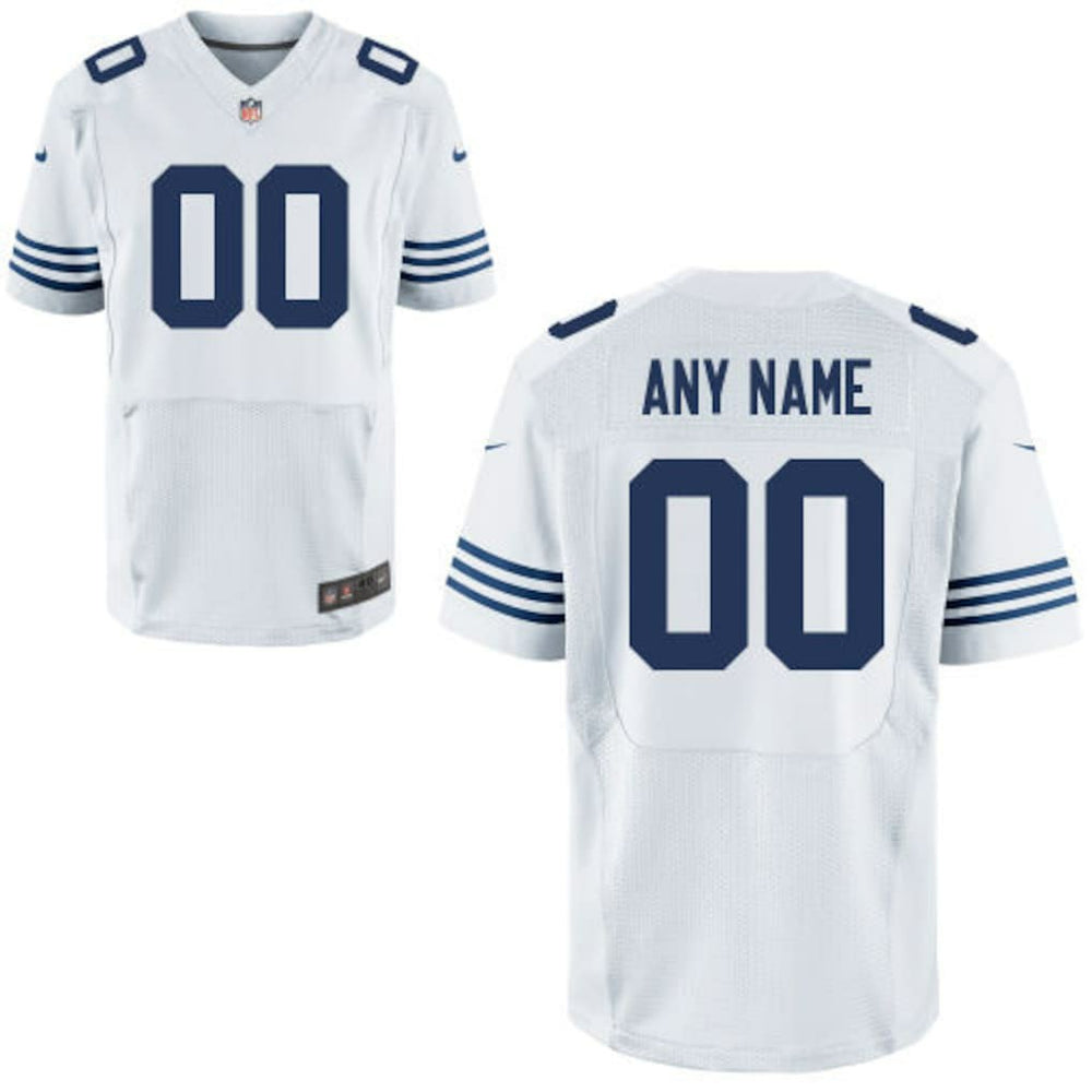 Indianapolis Colts Custom Alternate Elite Jersey White | Nike for Sale