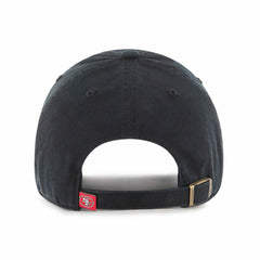 47 Brand San Francisco 49ers Cleanup Basic Adjustable Hat Black | 47 brand