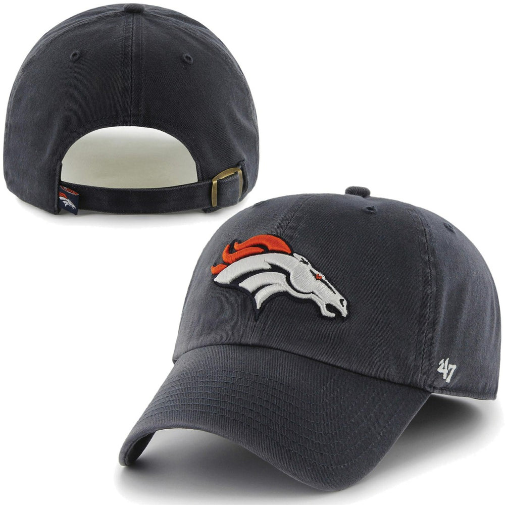 Denver Broncos '47 Brand Cleanup Adjustable Hat Navy Blue | 47 brand