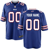 Buffalo Bills Youth Custom Game Jersey Royal | Nike for Sale