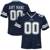 Dallas Cowboys Youth Custom Game Jersey Navy | Nike for Sale