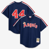 Reggie Jackson California Angels Mitchell & Ness Authentic Batting Practice Jersey - MLB