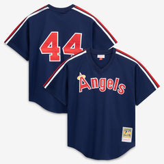 Reggie Jackson California Angels Mitchell & Ness Authentic Batting Practice Jersey - MLB