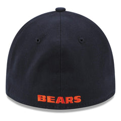 Chicago Bears New Era 39THIRTY Team Classic Flex Hat Navy Blue | NFL