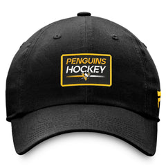 Pittsburgh Penguins Fanatics Authentic Pro Prime Adjustable Hat – Black - NHL