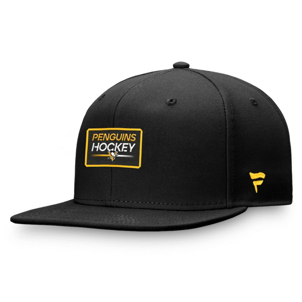 Pittsburgh Penguins Fanatics Authentic Pro Prime Snapback Hat – Black - NHL