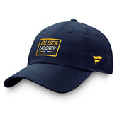 St. Louis Blues Fanatics Authentic Pro Prime Adjustable Hat – Navy - NHL