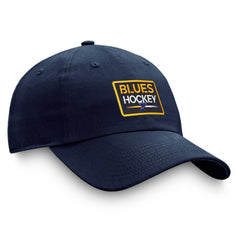 St. Louis Blues Fanatics Authentic Pro Prime Adjustable Hat – Navy - NHL