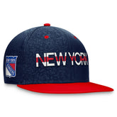 New York Rangers Fanatics Authentic Pro Rink Two-Tone Snapback Hat – Navy/ Red - NHL