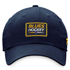St. Louis Blues Fanatics Women's Authentic Pro Rink Adjustable Hat - Navy - NHL