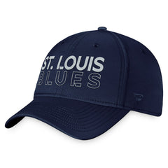 St. Louis Blues Fanatics Authentic Pro Road Flex Hat – Navy - NHL