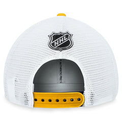 St. Louis Blues Fanatics Authentic Pro Rink Trucker Adjustable Hat - Navy - NHL