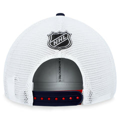 Washington Capitals Fanatics Authentic Pro Rink Trucker Adjustable Hat - Red - NHL