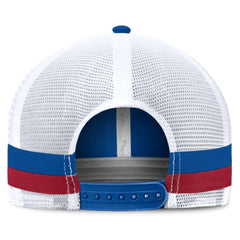 New York Giants Fundamentals Side Stripe Trucker Adjustable Hat Royal/White | Fanatics