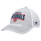 Washington Nationals Fanatics Logo Trucker Adjustable Hat - MLB