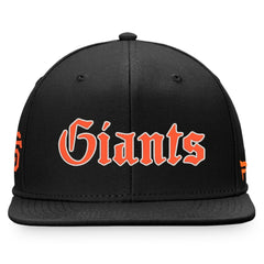 San Francisco Giants Fanatics Gothic Script Fitted Hat - MLB