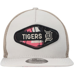Detroit Tigers New Era Retro Beachin' Patch A-Frame Trucker 9FIFTY Snapback Hat - MLB