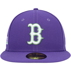 Boston Red Sox New Era Lime Side Patch 59FIFTY Fitted Hat - MLB