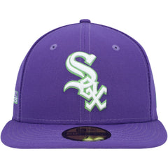 Chicago White Sox New Era Lime Side Patch 59FIFTY Fitted Hat - MLB