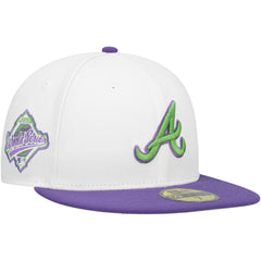 Atlanta Braves New Era Side Patch 59FIFTY Fitted Hat - MLB