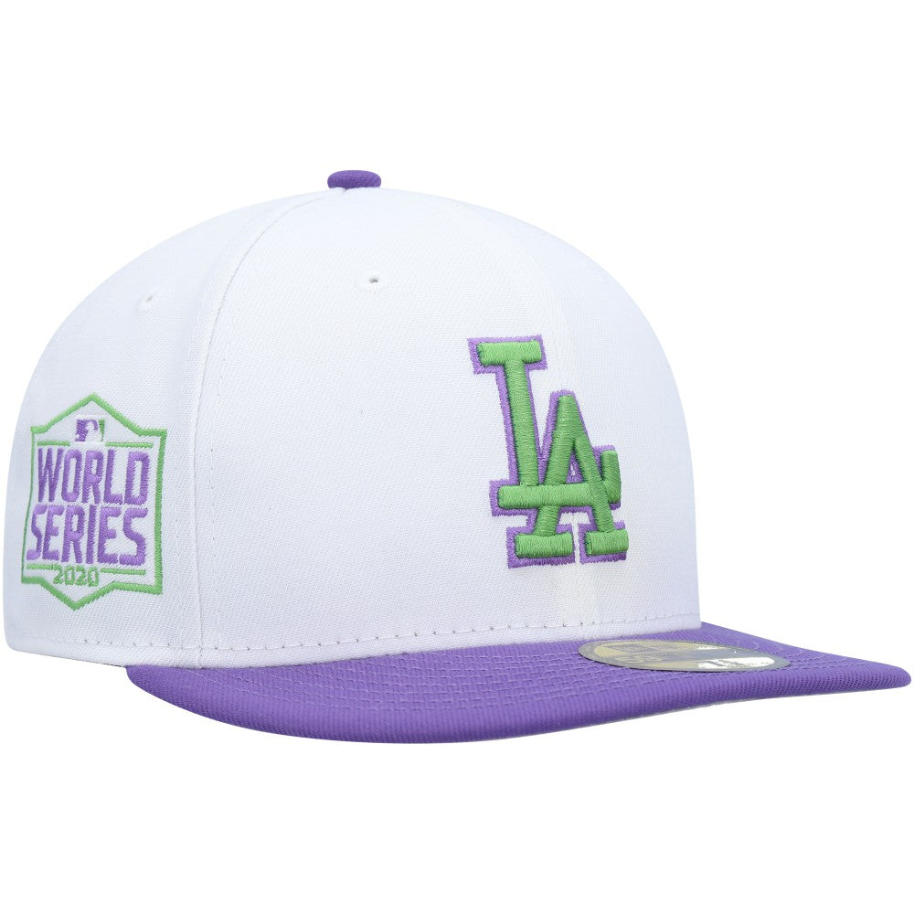 Los Angeles Dodgers New Era 2020 World Series Side Patch 59FIFTY Fitted Hat - MLB