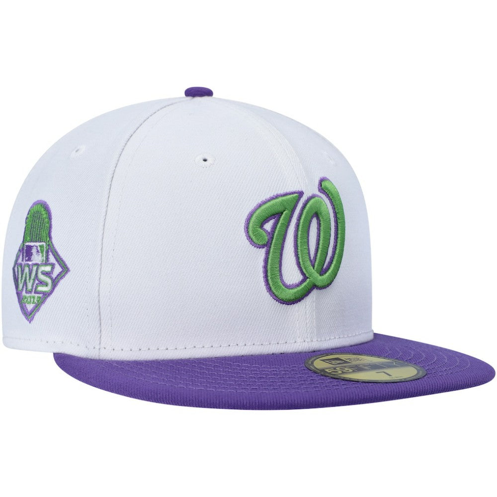 Washington Nationals New Era Side Patch 59FIFTY Fitted Hat - MLB