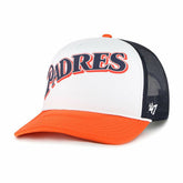 San Diego Padres '47 Foam Front Script Trucker Snapback Hat - MLB