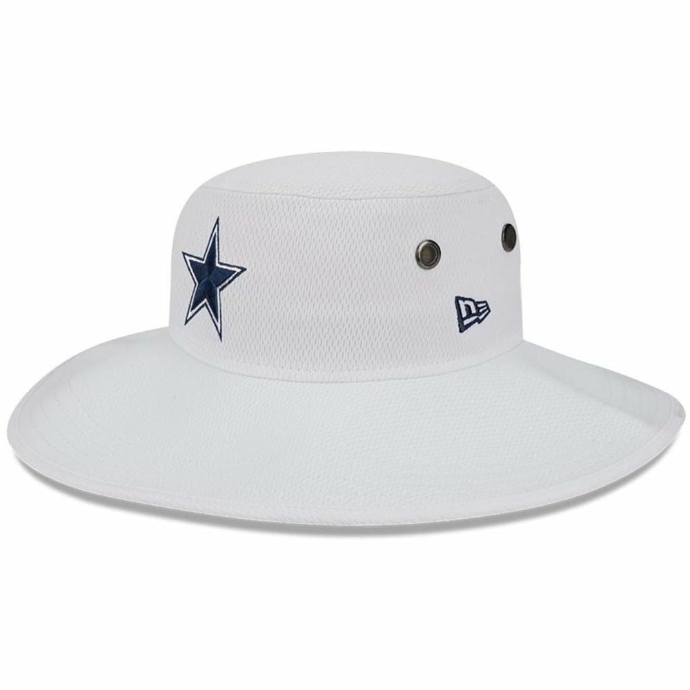Dallas Cowboys New Era 2023 NFL Training Camp Panama Bucket Hat White | NFL