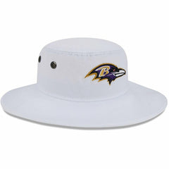 Baltimore Ravens New Era 2023 NFL Training Camp Panama Bucket Hat White | NFL