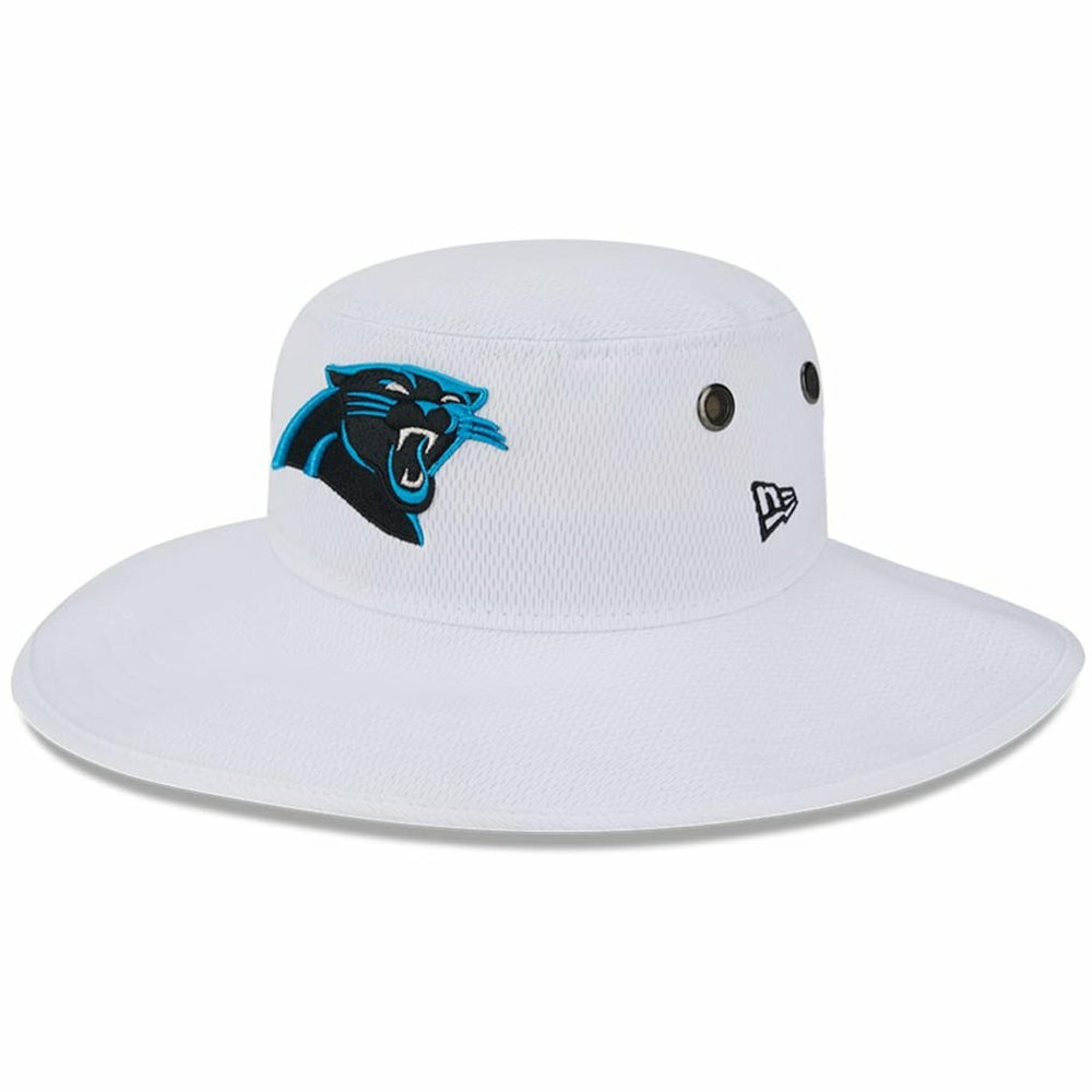 Carolina Panthers New Era 2023 NFL Training Camp Panama Bucket Hat White | NFL
