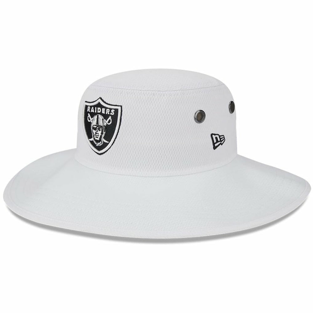 Las Vegas Raiders New Era 2023 NFL Training Camp Panama Bucket Hat White | NFL