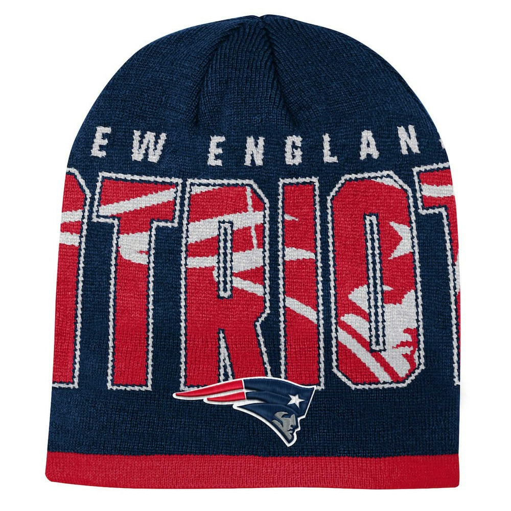 New England Patriots Youth Legacy Beanie Navy | NFL