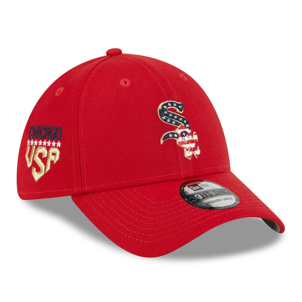 Chicago White Sox New Era 2023 Fourth of July 39THIRTY Flex Hat - MLB