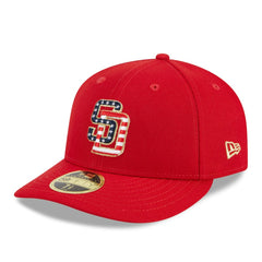 San Diego Padres New Era 2023 Fourth of July Low Profile 59FIFTY Fitted Hat - MLB