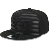 Tennessee Titans New Era Independent 9FIFTY Snapback Hat Black | NFL