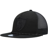 Las Vegas Raiders New Era Illumination Golfer Snapback Trucker Hat Black | NFL