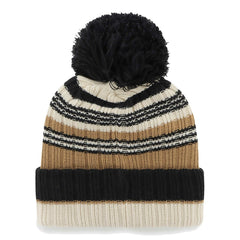 Tampa Bay Buccaneers '47 Women's Barista Cuffed Knit Hat with Pom Natural | 47 brand