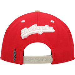 Los Angeles Dodgers Pro Standard Strawberry Ice Cream Drip Snapback Hat - MLB