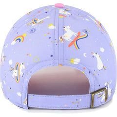 New York Giants '47 Girls Preschool Unicorn Clean Up Adjustable Hat Lavender | 47 brand