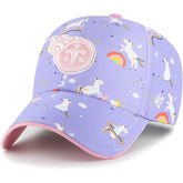 Tennessee Titans '47 Girls Preschool Unicorn Clean Up Adjustable Hat Lavender | 47 brand