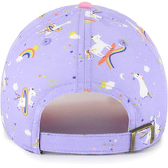 Tennessee Titans '47 Girls Preschool Unicorn Clean Up Adjustable Hat Lavender | 47 brand