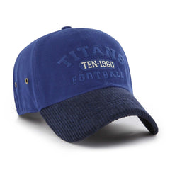 Tennessee Titans '47 Ridgeway Clean Up Adjustable Hat Royal | 47 brand