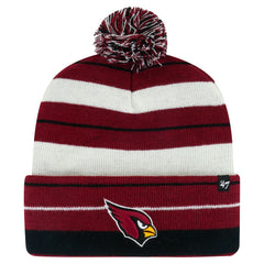 Arizona Cardinals '47 Powerline Cuffed Knit Hat with Pom Cardinal | 47 brand