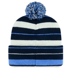 Tennessee Titans '47 Powerline Cuffed Knit Hat with Pom Navy | 47 brand