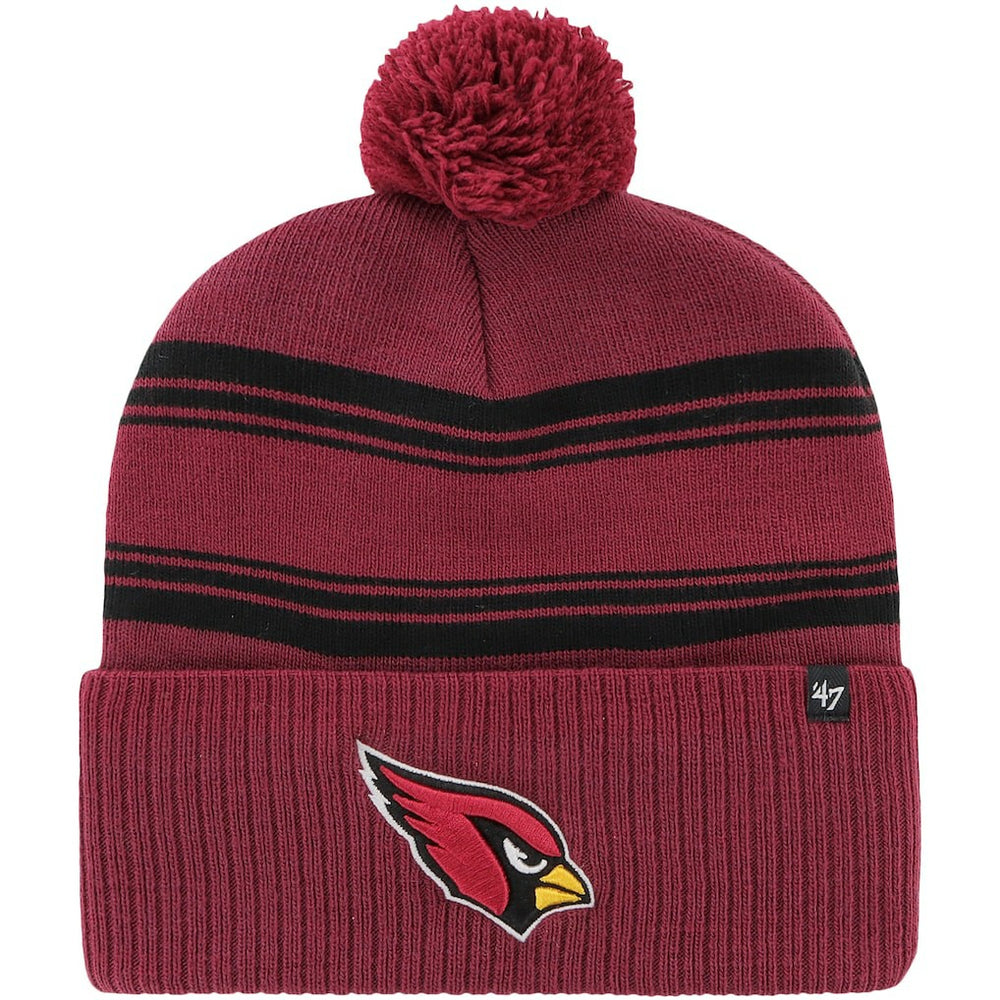 Arizona Cardinals '47 Fadeout Cuffed Knit Hat with Pom Cardinal | 47 brand