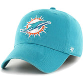 Miami Dolphins '47 Franchise Logo Fitted Hat Aqua | 47 brand
