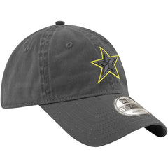 Dallas Cowboys New Era Volt 9TWENTY Adjustable Hat Graphite | NFL